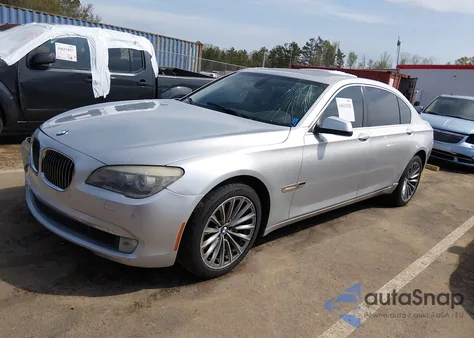 2012 BMW 740Li z USA, uszkodzony, nr VIN WBAKB4C5XCC575398